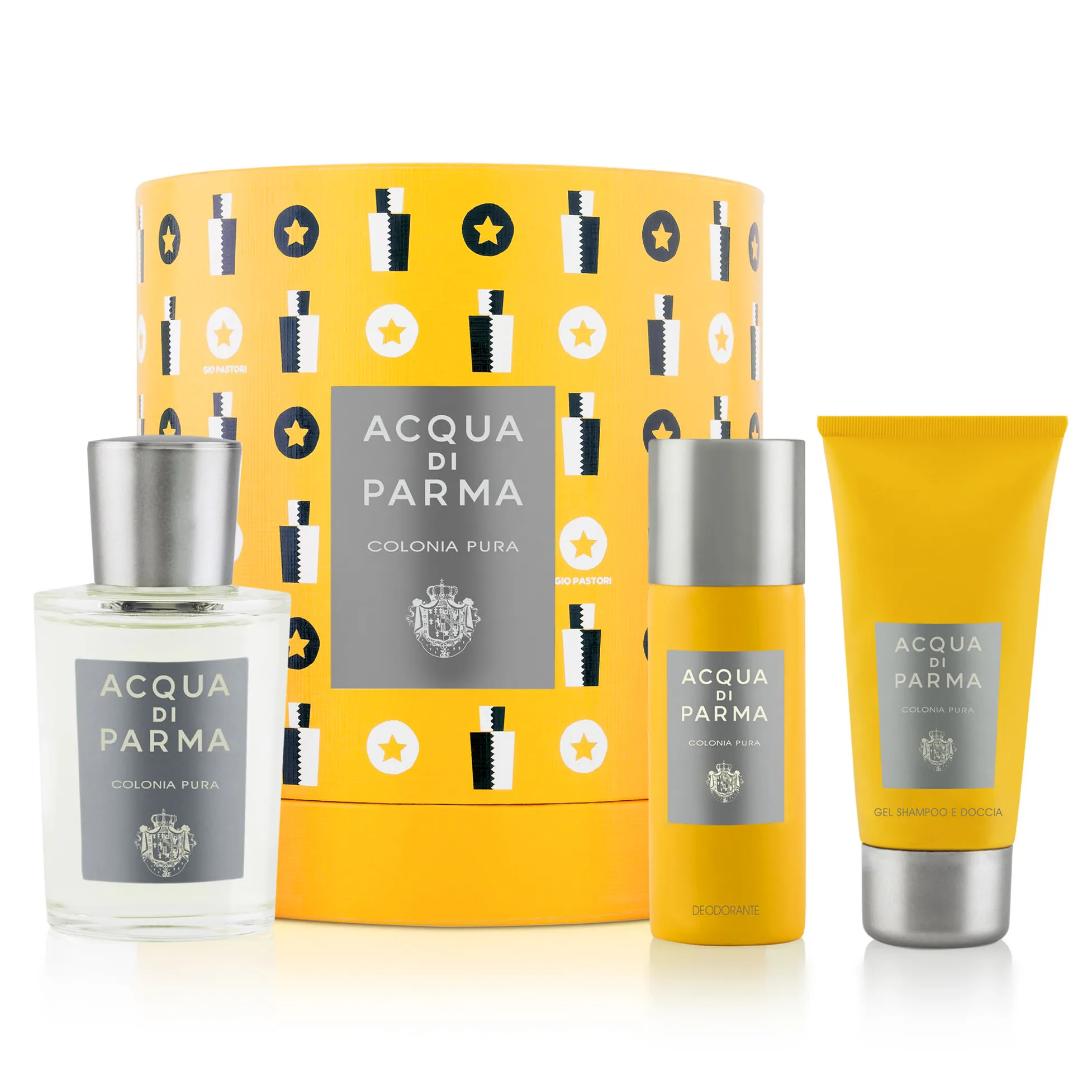 Colonia Pura by Acqua Di Parma 100ml EDC 3 Piece Gift Set