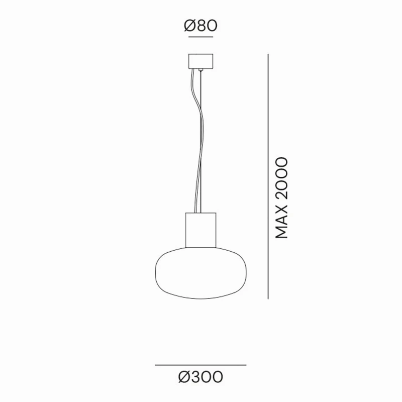 Designer Perfume Bottle Glass Pendant | SALE