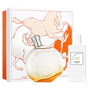 Eau Des Merveilles by Hermes 100ml EDT 2 Piece Gift Set