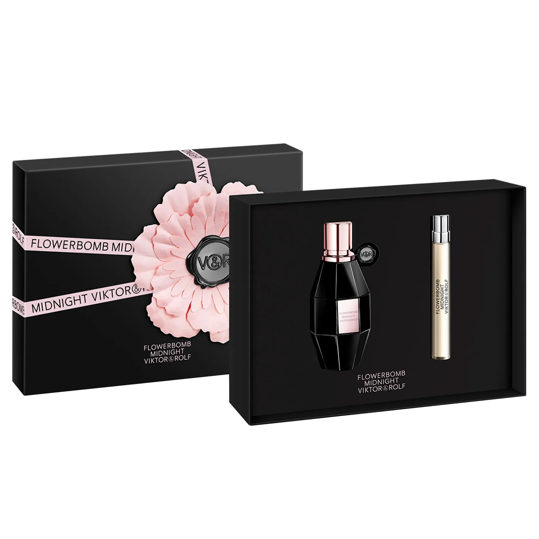 Flowerbomb Midnight by Viktor & Rolf 50ml EDP 2 Piece Gift Set