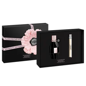 Flowerbomb Midnight by Viktor & Rolf 50ml EDP 2 Piece Gift Set