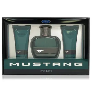 Mustang Green by Ford 100ml EDT 3 Piece Gift Set