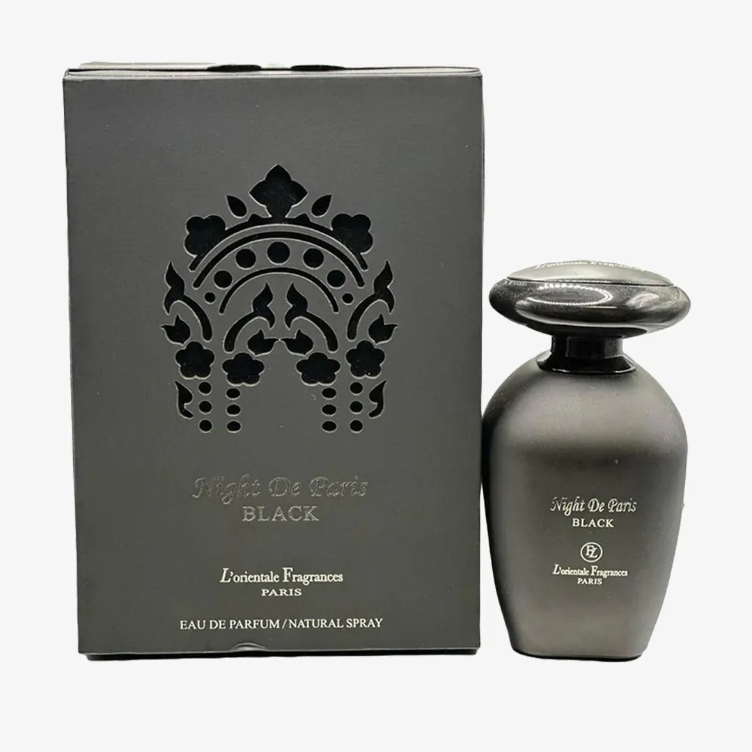 Night De Paris Black By Lorientale Fragrances Eau De Parfum Spray 3.3 oz