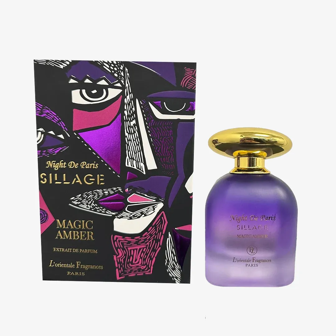 Night De Paris Magic Amber by Lorientale Fragrances Extrait de Parfum Spray 3.4 oz