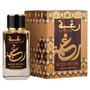 Raghba Wood Intense by Lattafa perfume for unisex  EDP 3.3 / 3.4 oz New in Box