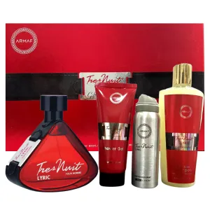 Tres Nuit Lyric by Armaf 100ml EDP 4 Piece Gift Set